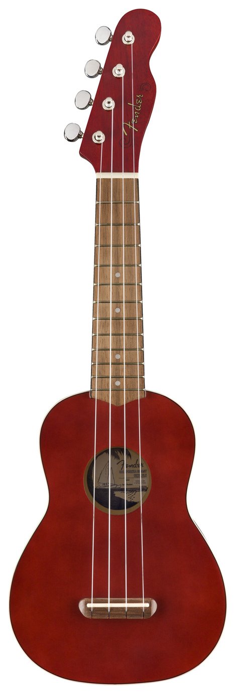 Fender Venice Soprano Size Ukulele - Cherry