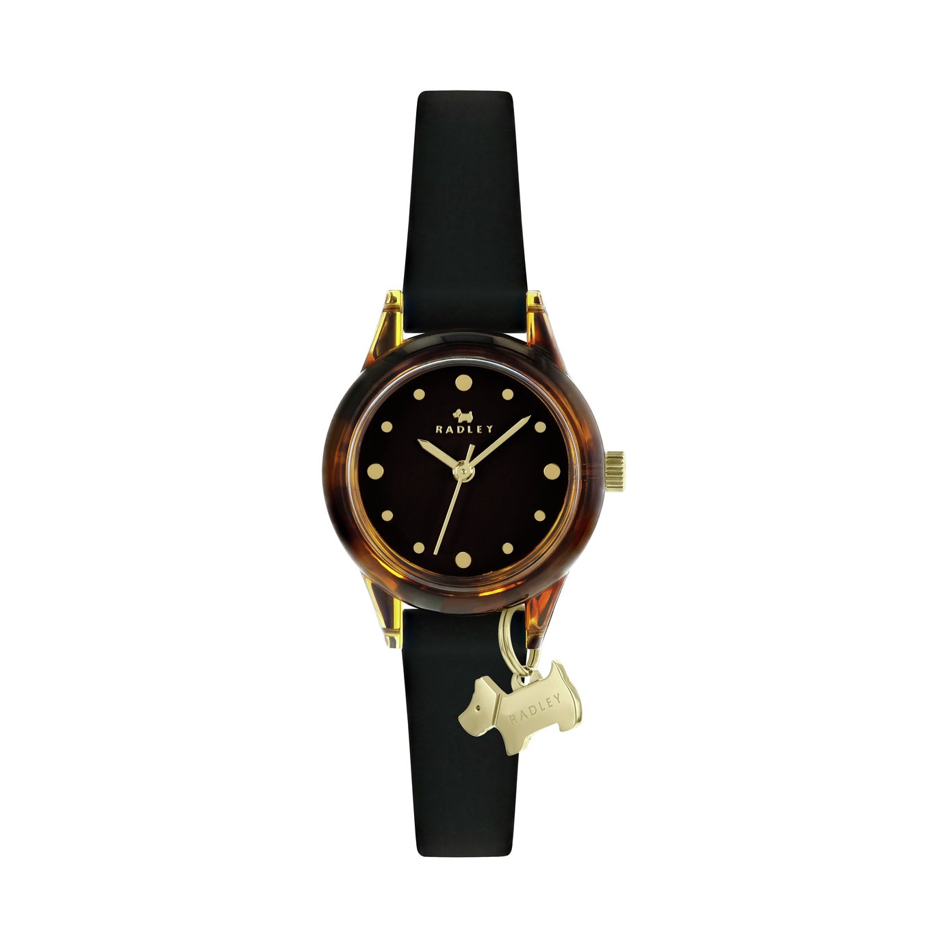Radley Ladies Brown Silicone Strap Watch
