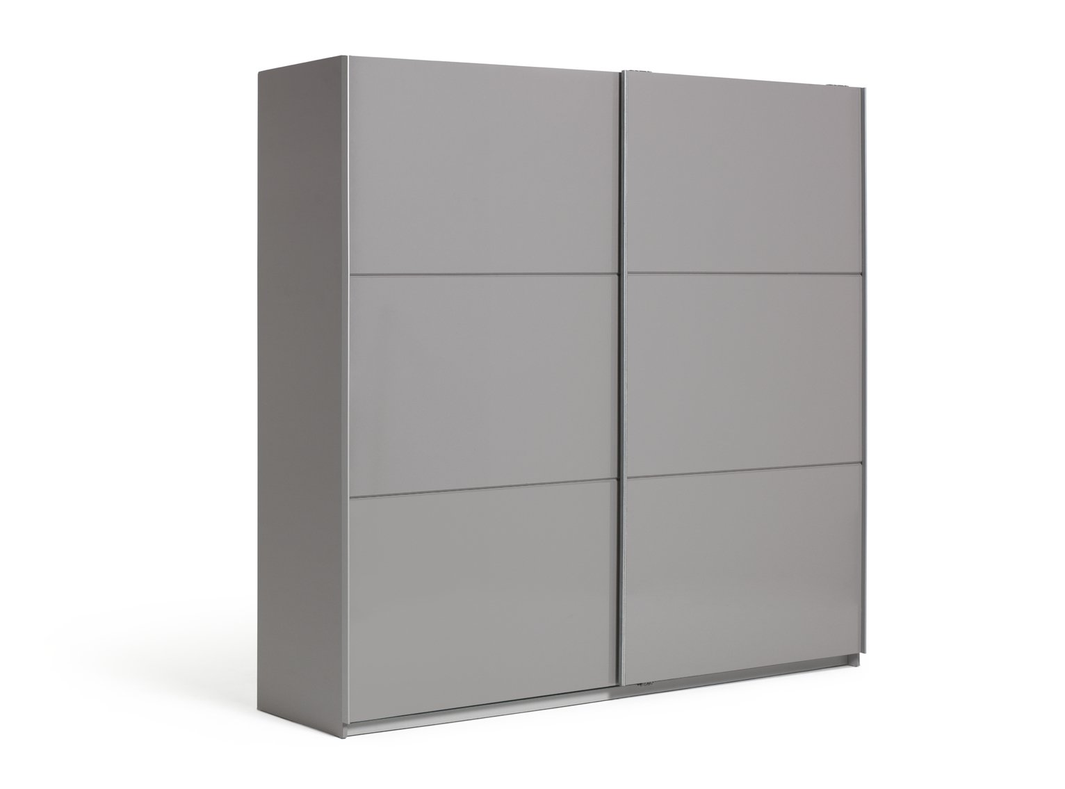 Habitat Holsted Grey Gloss Extra Large Sliding Wardrobe