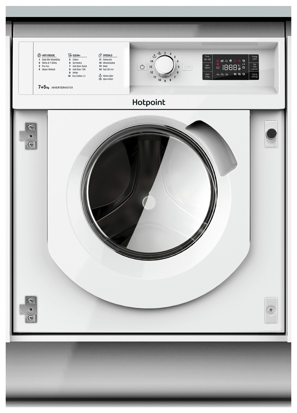 Hotpoint BIWDHG7148UK Integrated 7KG 1400 Washing Machine