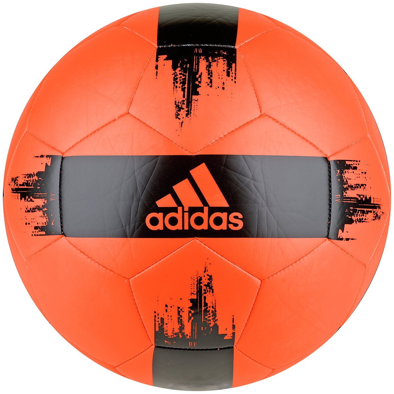 Adidas Size 5 Football - Orange and Black