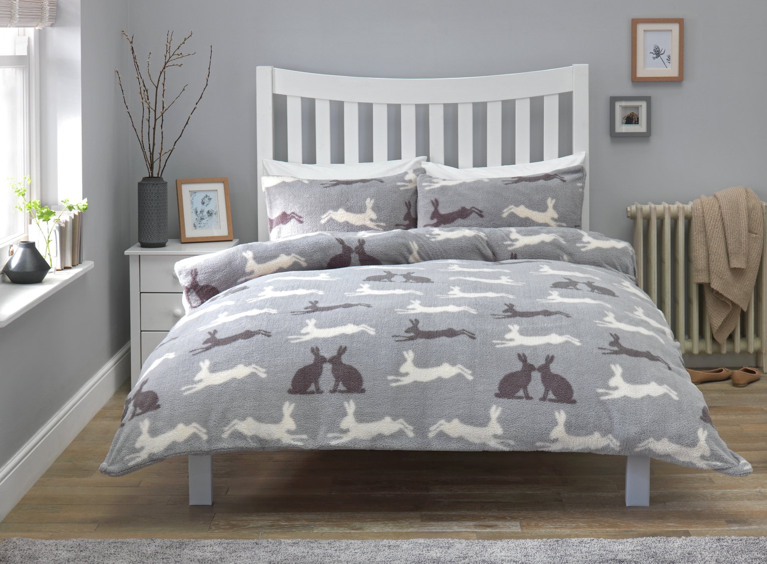 Argos Home Fleece Hare Bedding Set Review