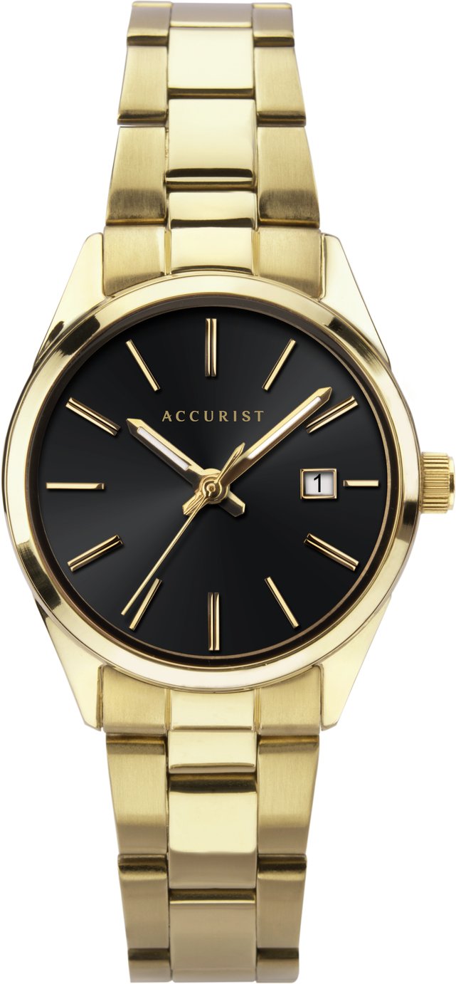 Accurist Ladies Gold Plated Bracelet Watch Review