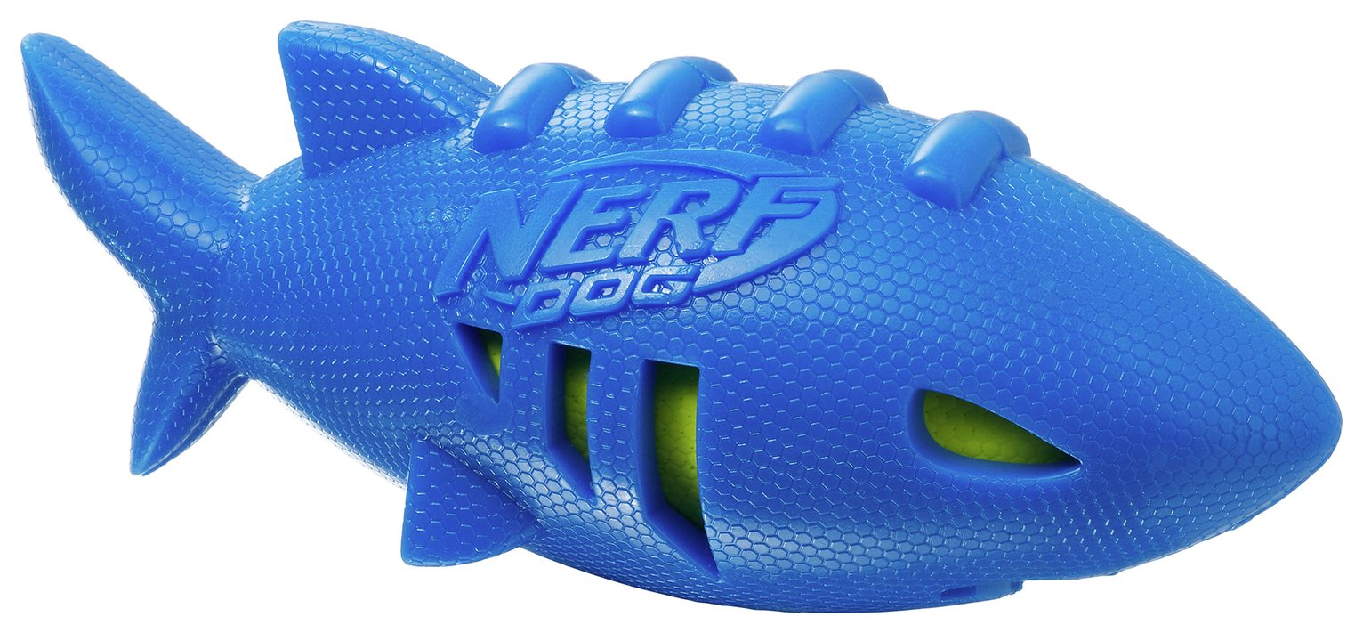 Nerf Dog Super Soaker Shark Football