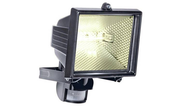 Halogen pir deals floodlight 400w black