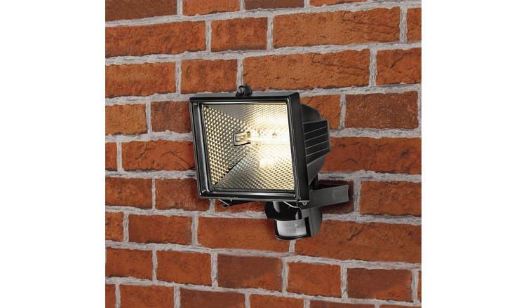 Argos Home 400W Black Floodlight & PIR 0