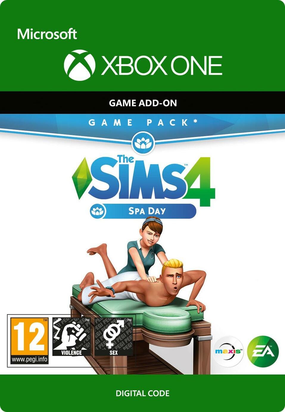 The Sims 4: Spa Day Xbox Game - Digital Download
