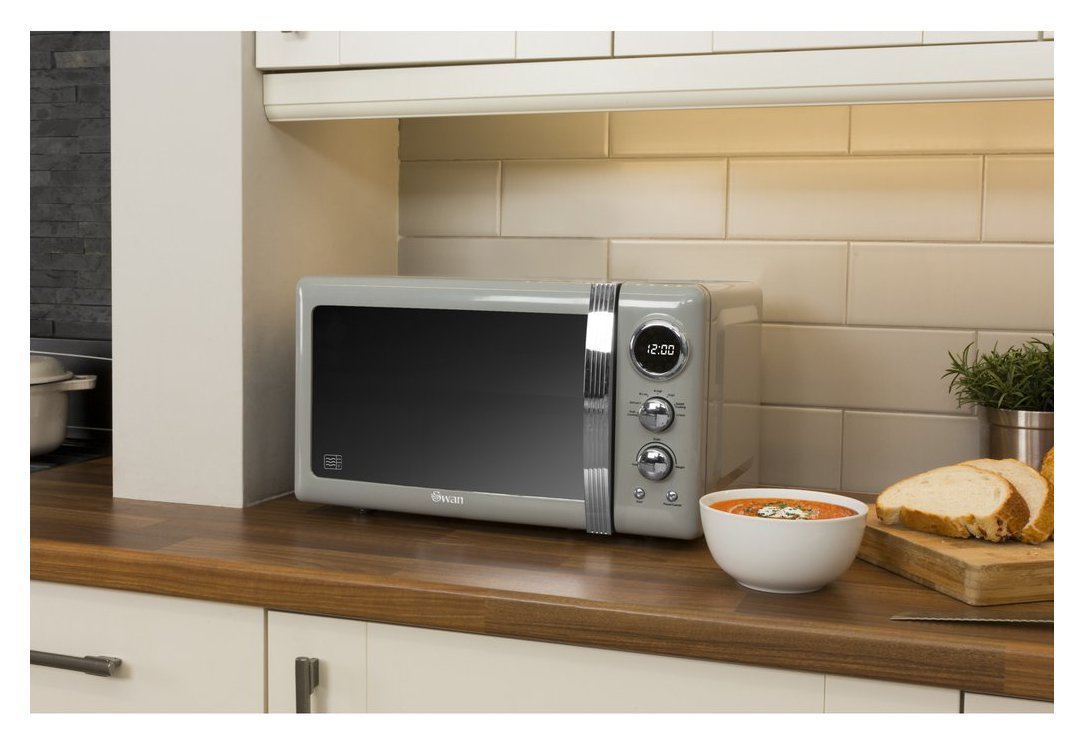 Swan 800W Standard Microwave SM22030GRN Review