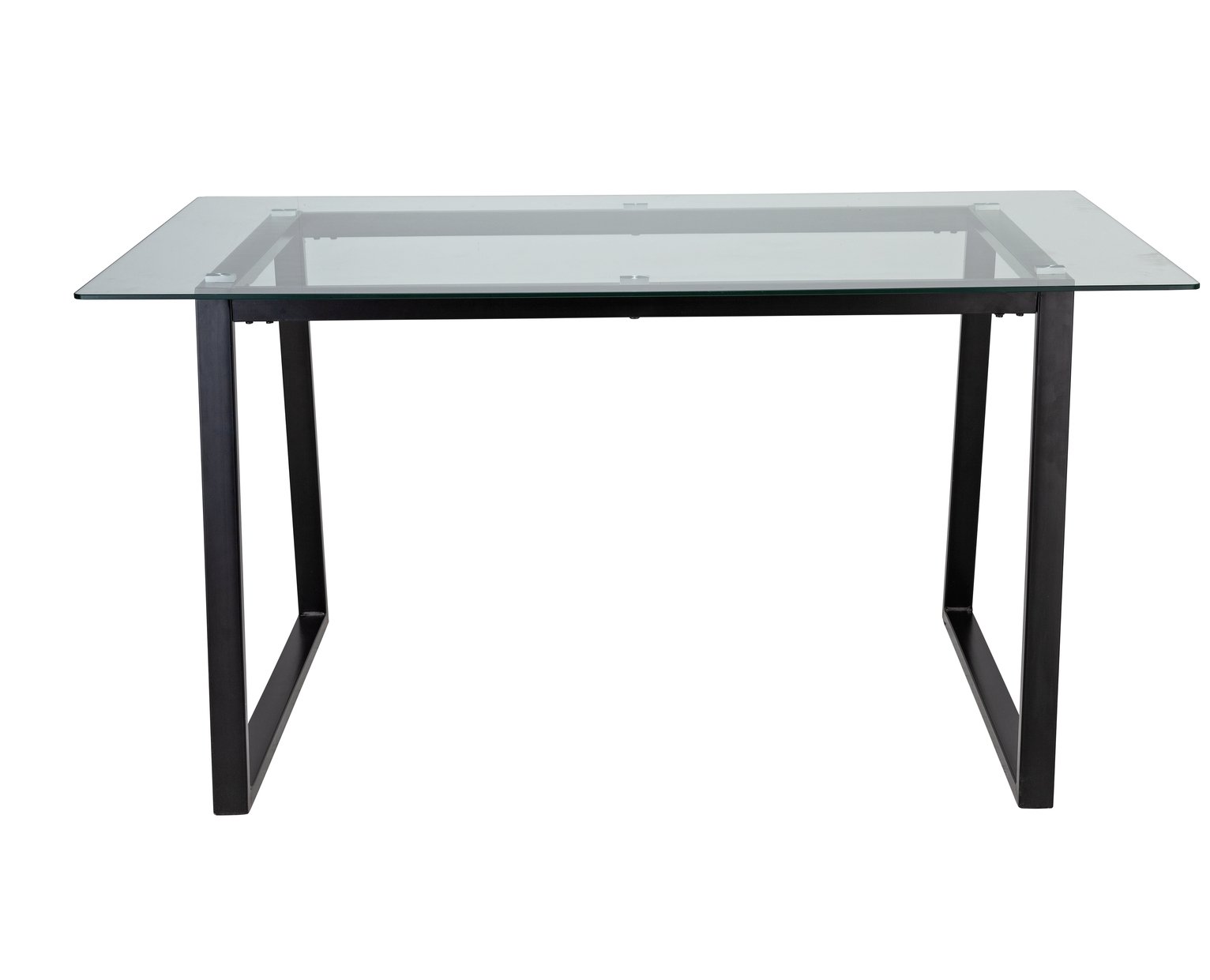 Argos Home Lazio Glass 4 Seater Dining Table