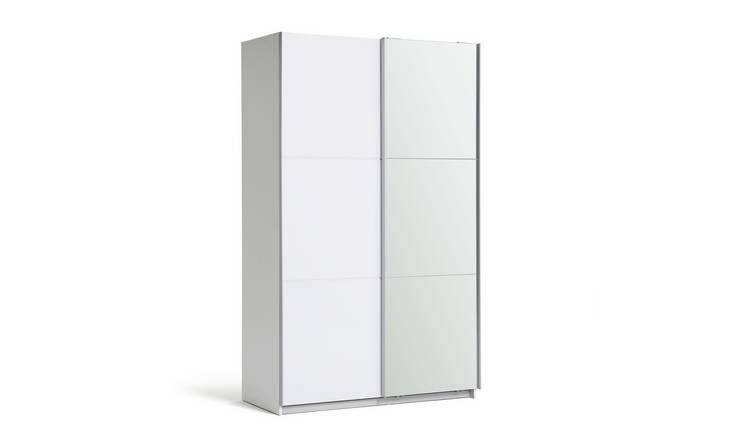 Holsted mirrored deals wardrobe