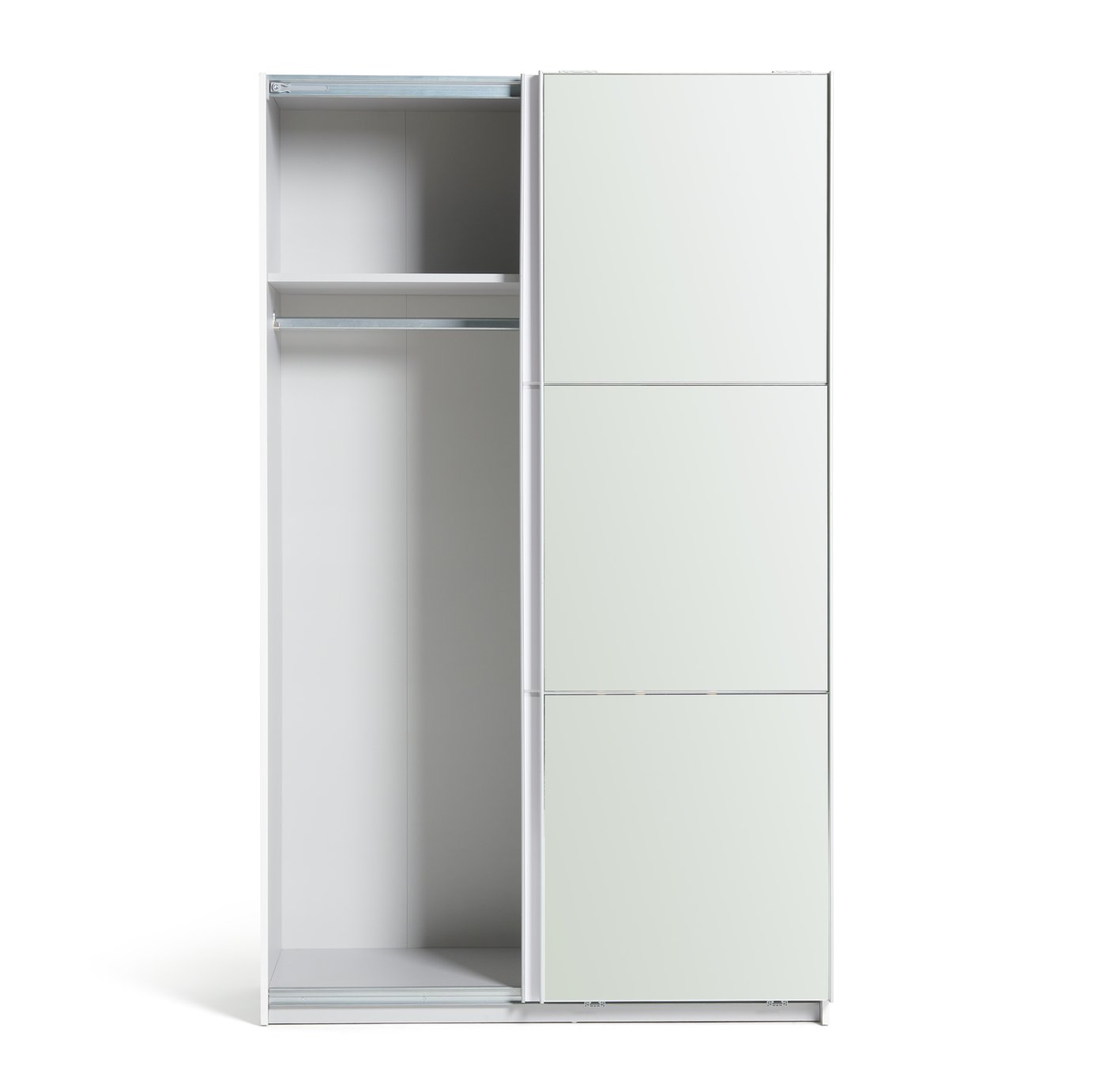 Argos Home Holsted Small White Gloss & Mirror Wardrobe Reviews