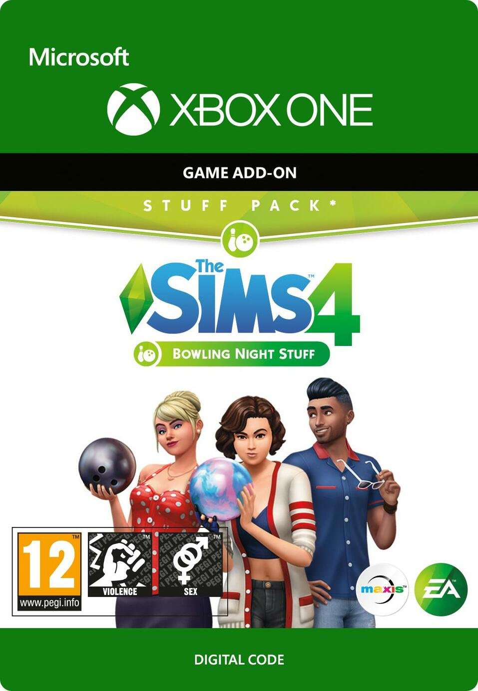 The Sims 4: Bowling Night Stuff Xbox Game - Digital Download