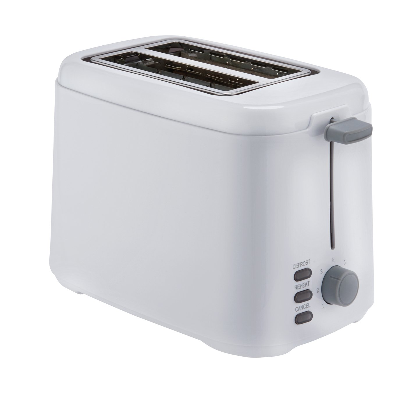 Cookworks 2 Slice Toaster - White