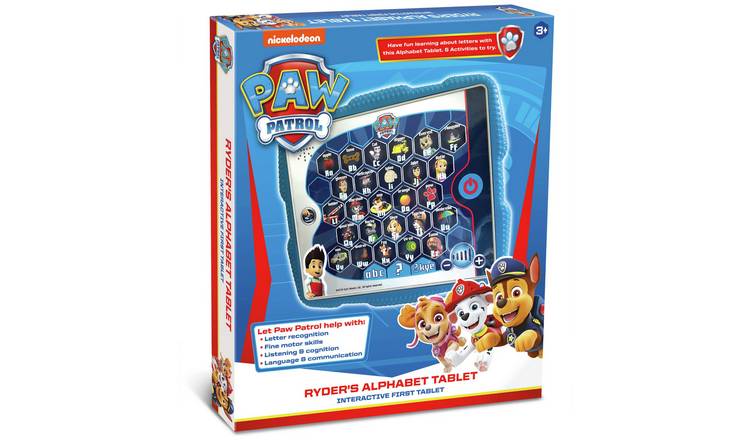 pianist Ulempe udmelding Buy PAW Patrol Ryder's Alphabet Pad | Playsets and figures | Argos