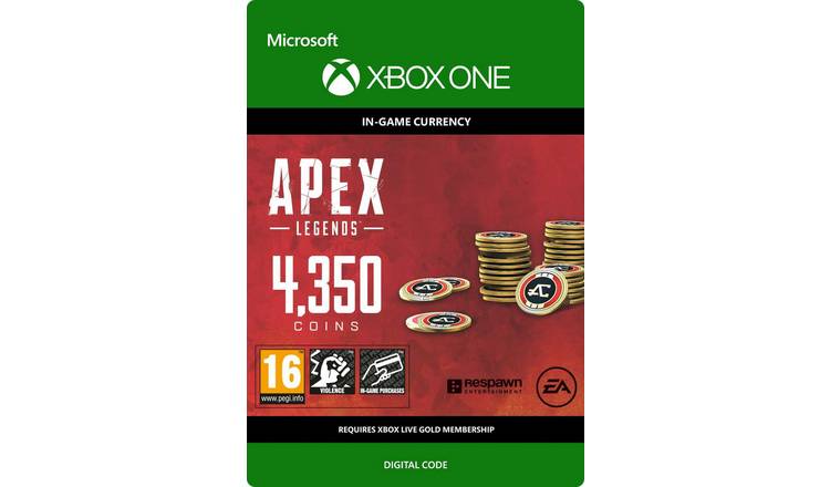 Apex Legends 4350 Coins Xbox One Digital Download