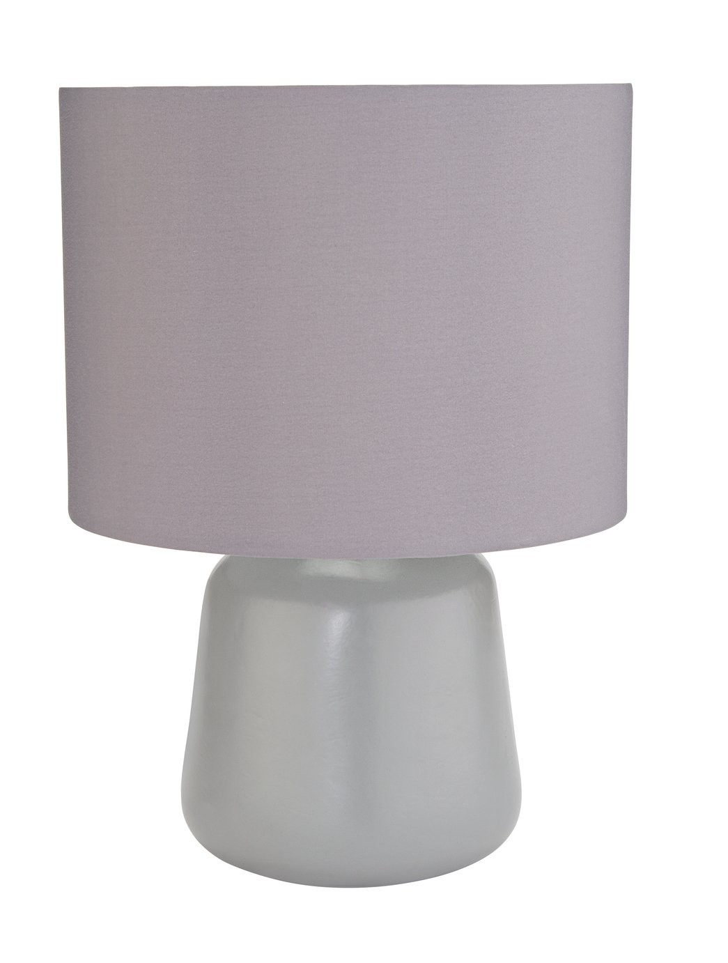 Argos Home Ceramic Table Lamp - Flint Grey