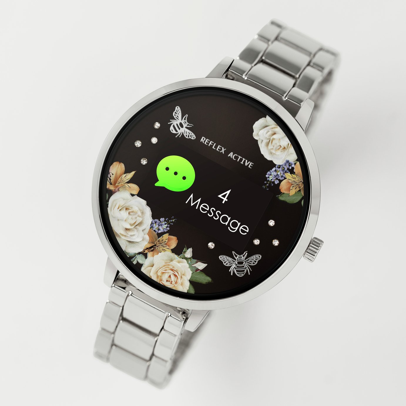 Reflex Active Smart Watch Silver Bracelet Review
