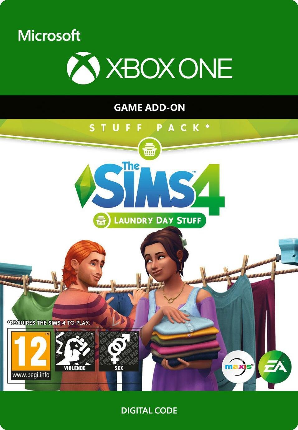 The Sims 4: Laundry Day Stuff Xbox Game - Digital Download