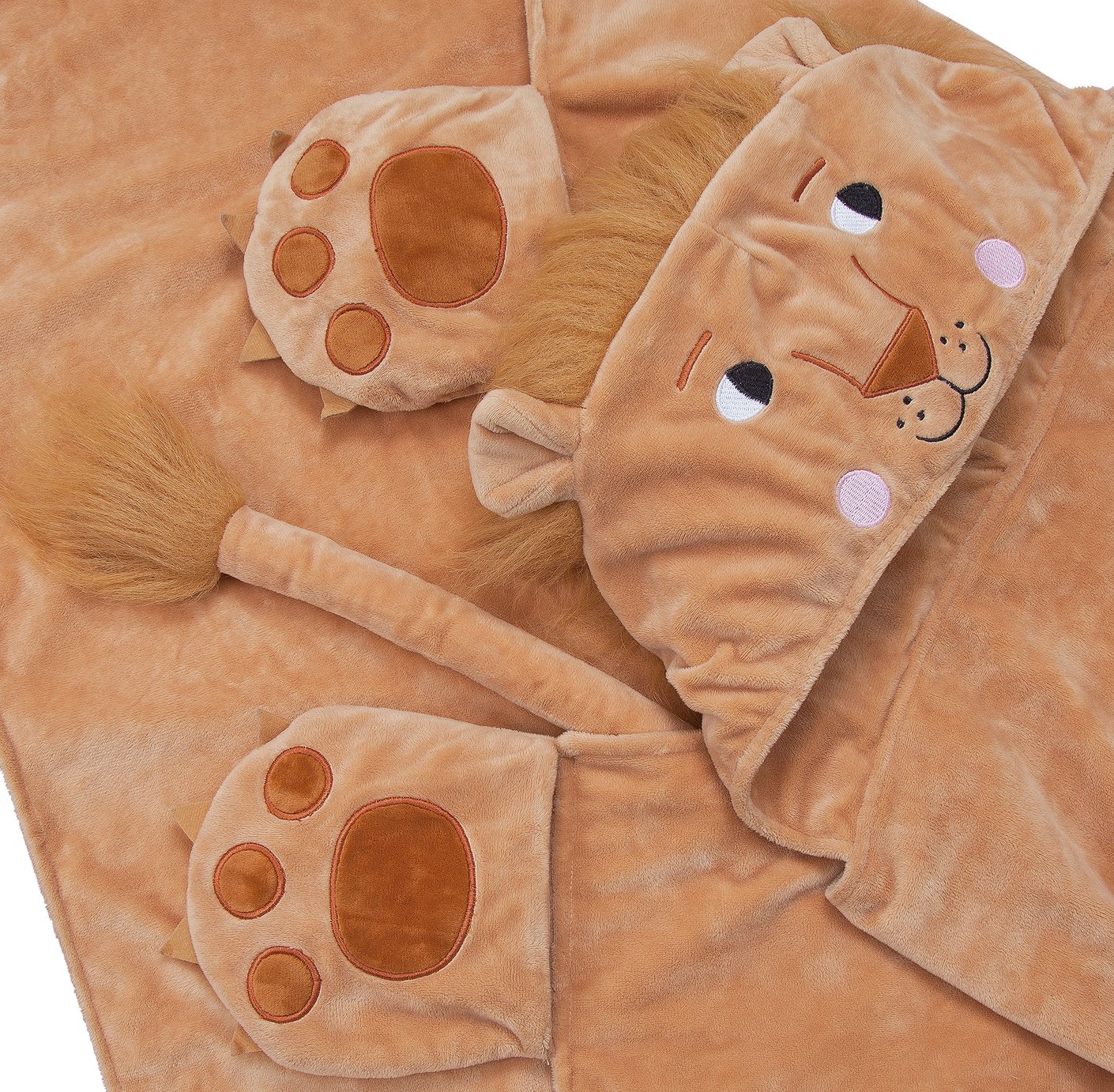 Adventure Is Out There Lion Snuggle Blanket Review