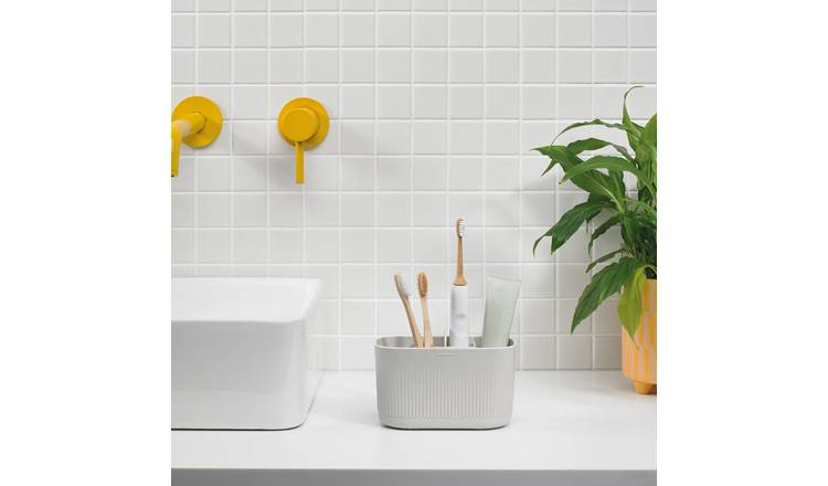 ReBorn Large Bathroom Caddy - Grey