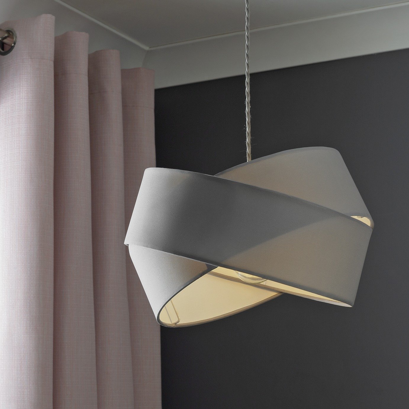 Argos Home Ribbon Shade - Flint Grey