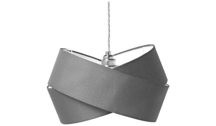 Argos on sale grey lampshade