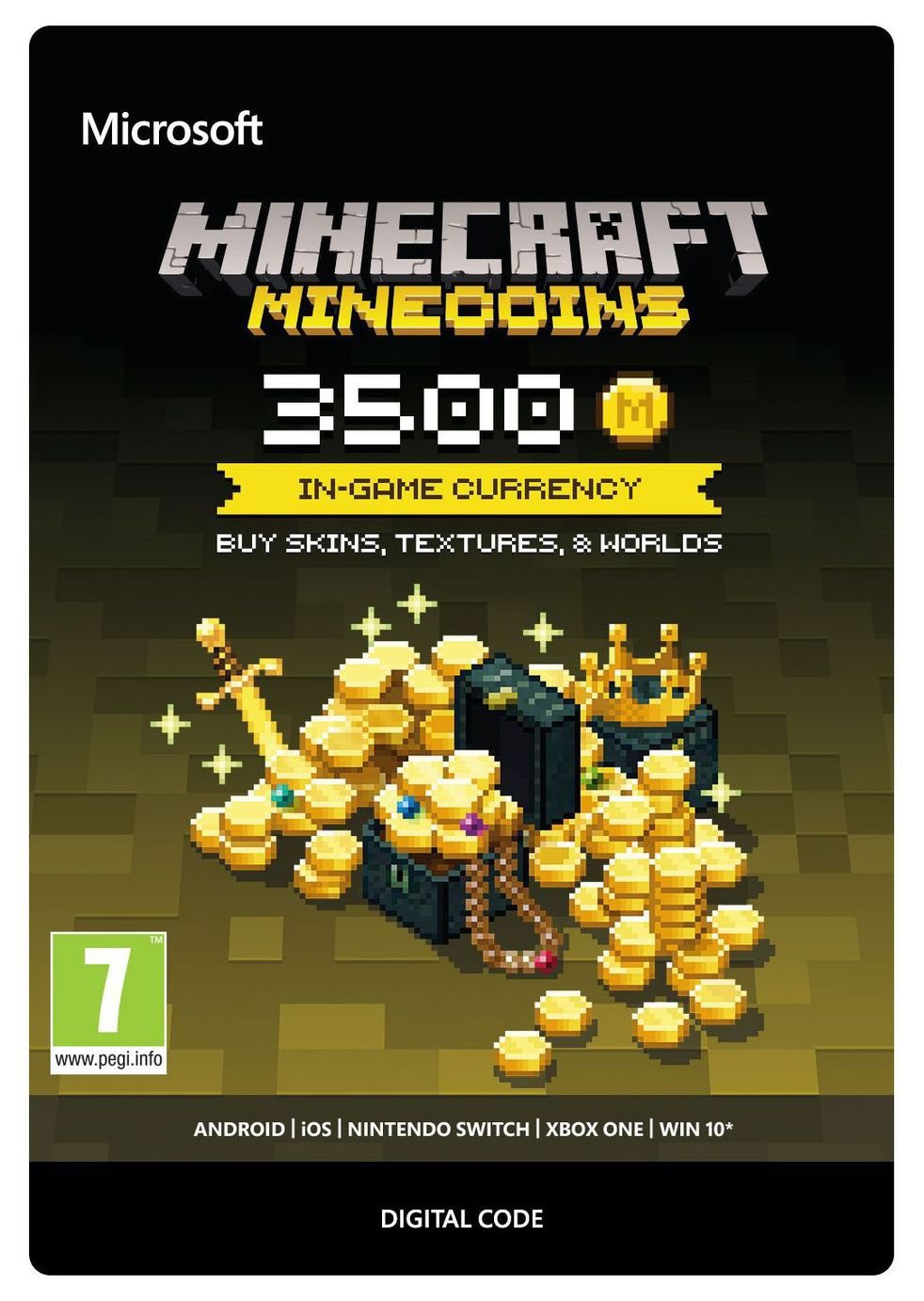 Minecraft: 3500 Minecoins Voucher Card