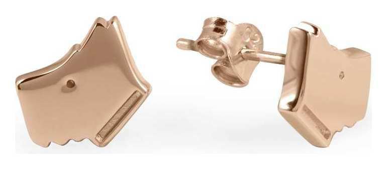 Radley Rose Gold Plated Sterling Silver Dog Stud Earrings Review