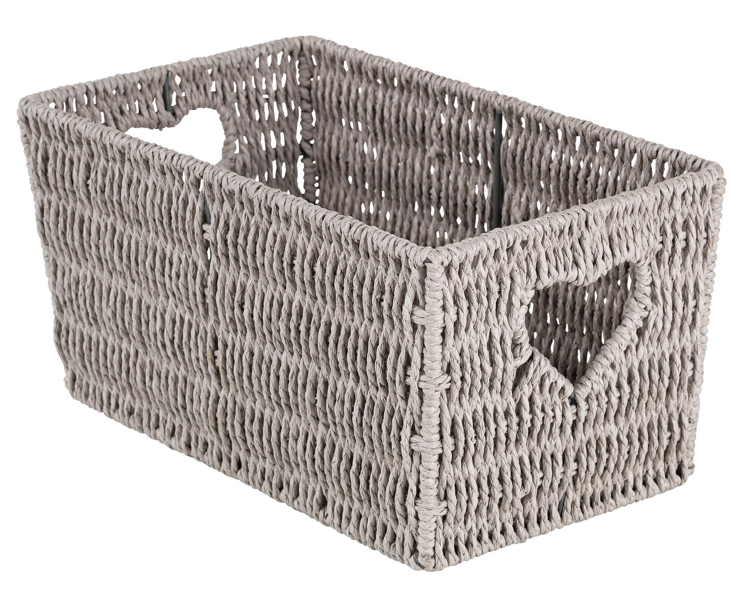 Argos Home Small Woven Heart Storage Basket