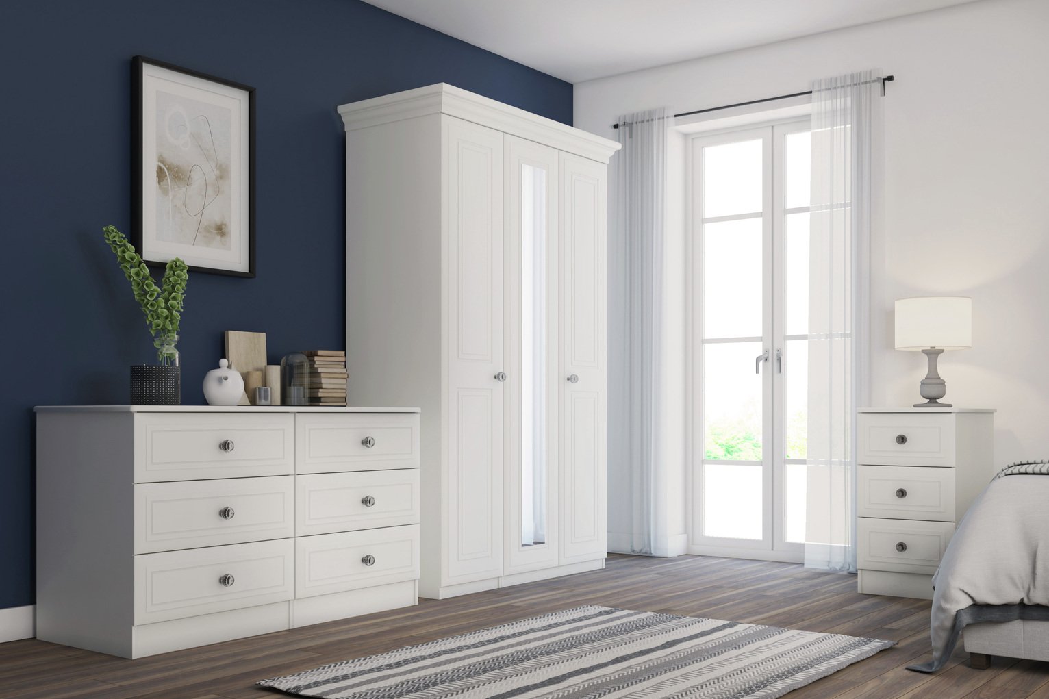 Rendlesham 3 Door Mirror Wardrobe Review