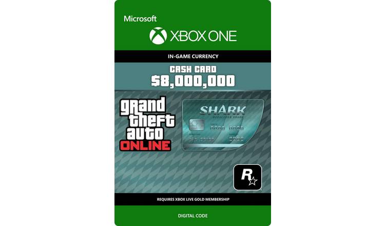 Buy GTA V Megalodon Shark Cash Card Xbox One Digital