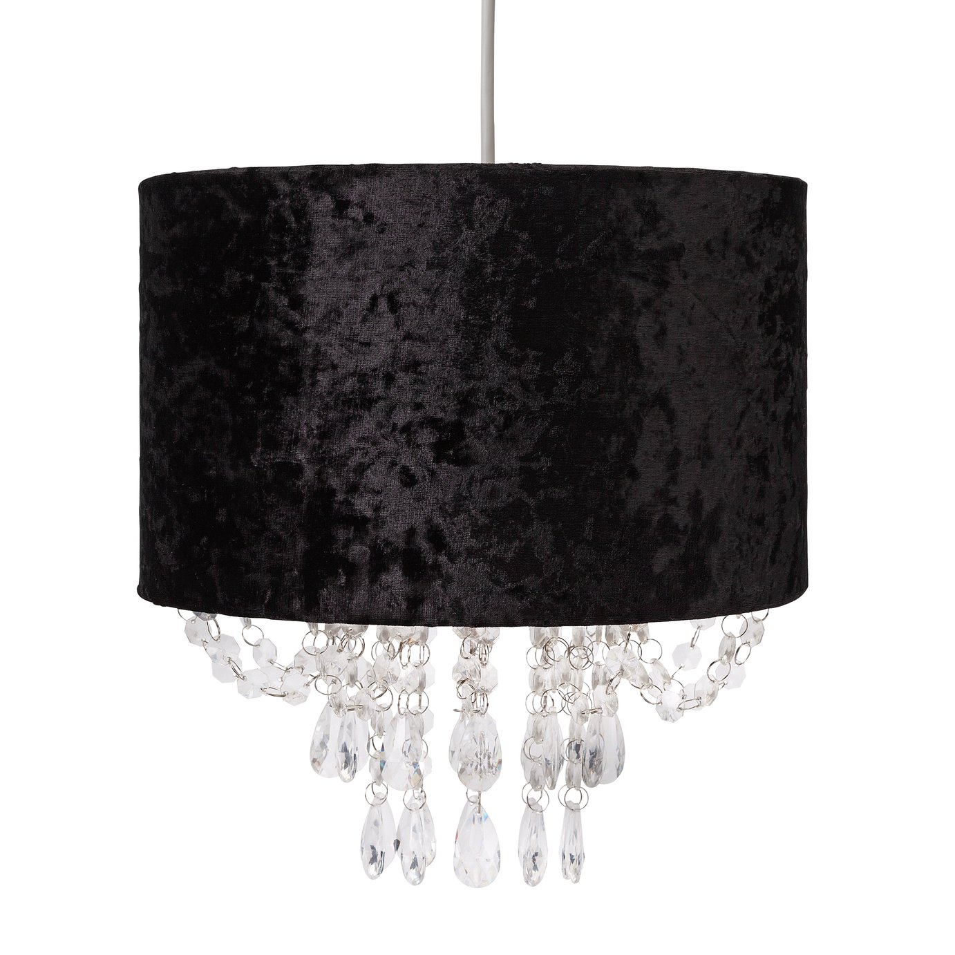 Argos Home Venice Beaded Shade - Black