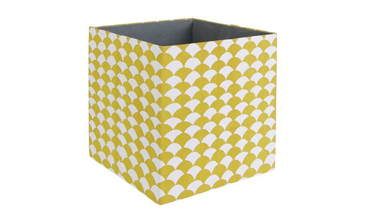 Buy Habitat Scallop Storage Cube 32 X 32cm Baskets And Boxes Habitat