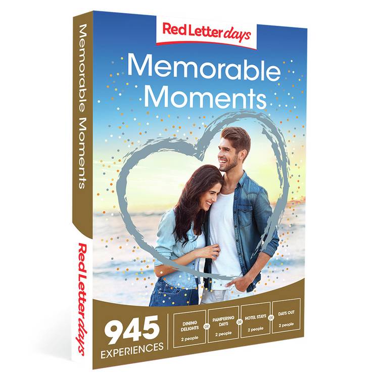 Red Letter Days Memorable Moments Gift Experience 0