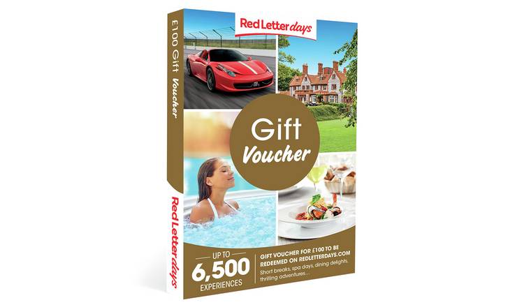 Red Letter Days £100 Gift Voucher