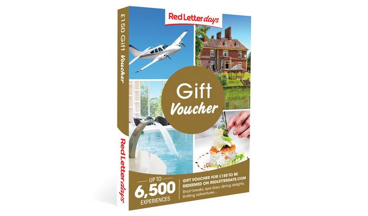 Red Letter Days £150 Gift Voucher
