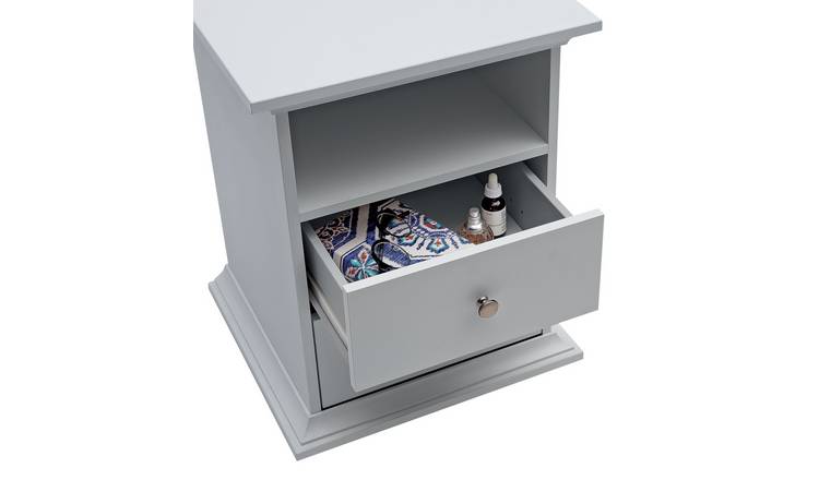 Argos bedside deals cabinets grey