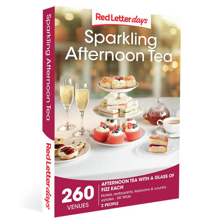 Red Letter Days Sparkling Afternoon Tea Gift Experience 0