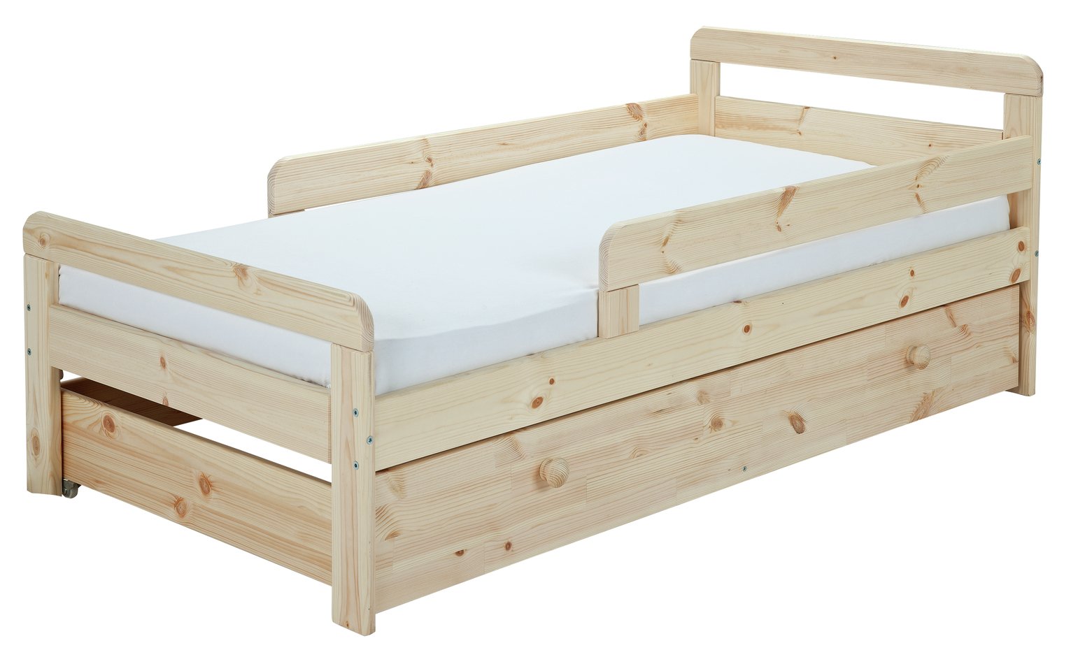 Argos Home Ellis Toddler Bed, Drawer and Kids Mattress -Pine Review