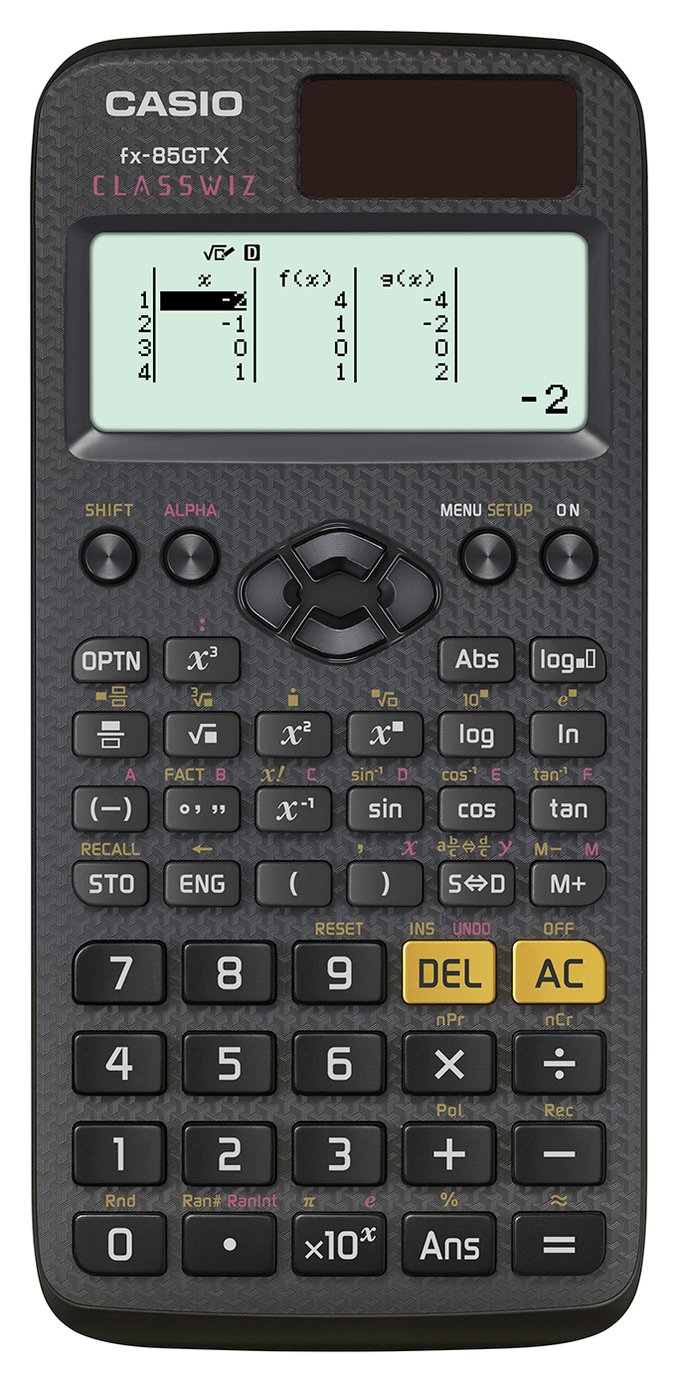 Casio FX 85GTX Scientific Calculator 9170838 Argos Price