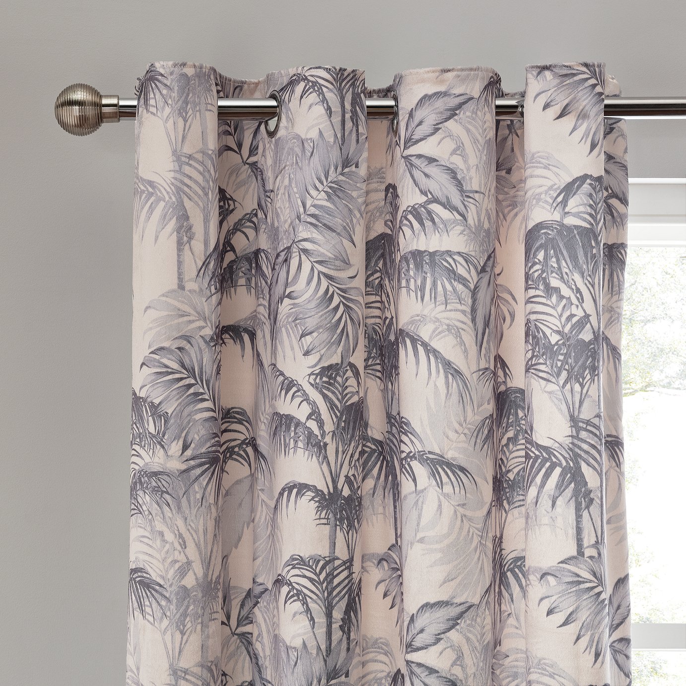 Argos Home Palm Luxe Lined Eyelet Curtains Review