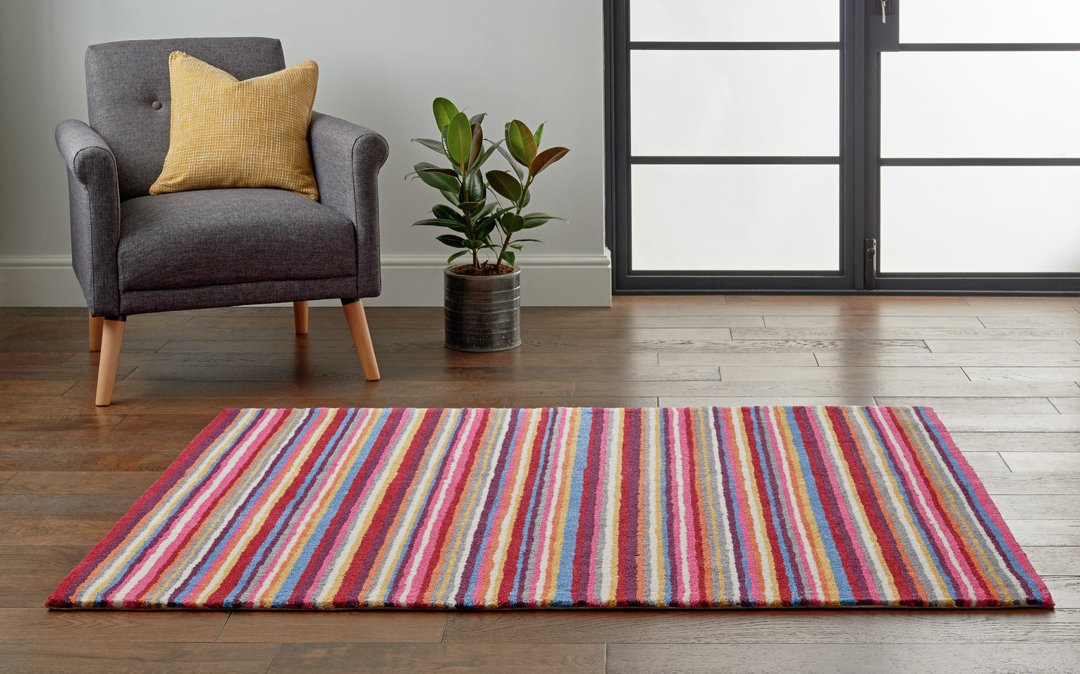 Argos Home Multi-Stripe Rug Review