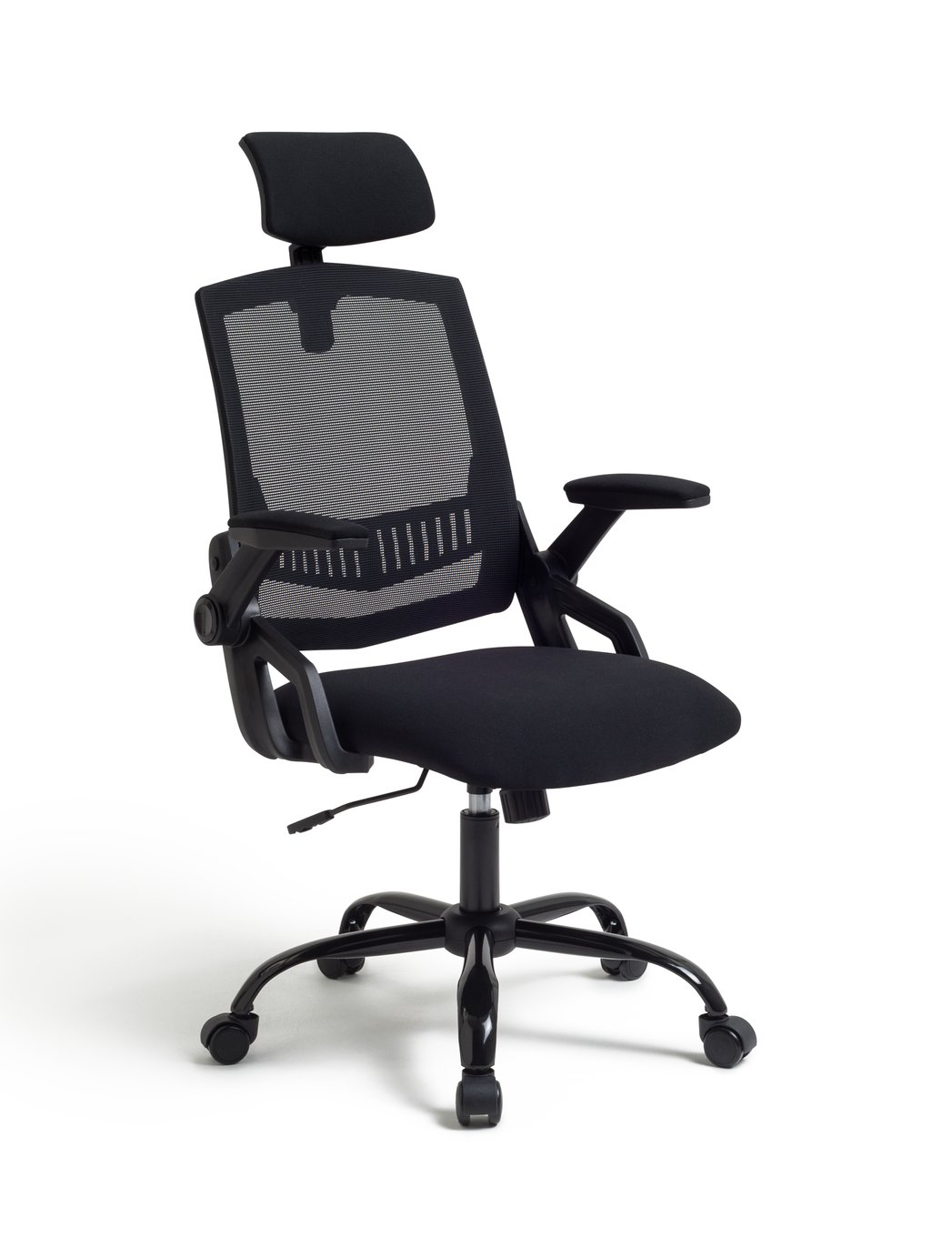 Habitat Milton Mesh Ergonomic Office Chair - Black