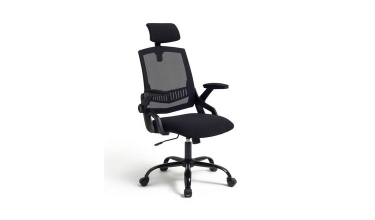 Buy Habitat Milton Mesh Ergonomic Office Chair - Black | Office chairs