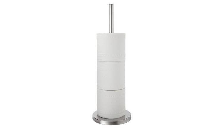 Chrome toilet best sale roll holder argos