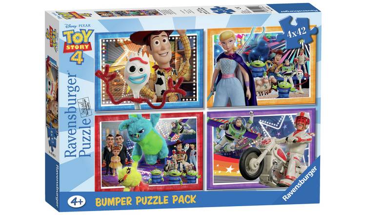 Disney Toy Story 4 42 Piece Jigsaw Puzzle - Set of 4
