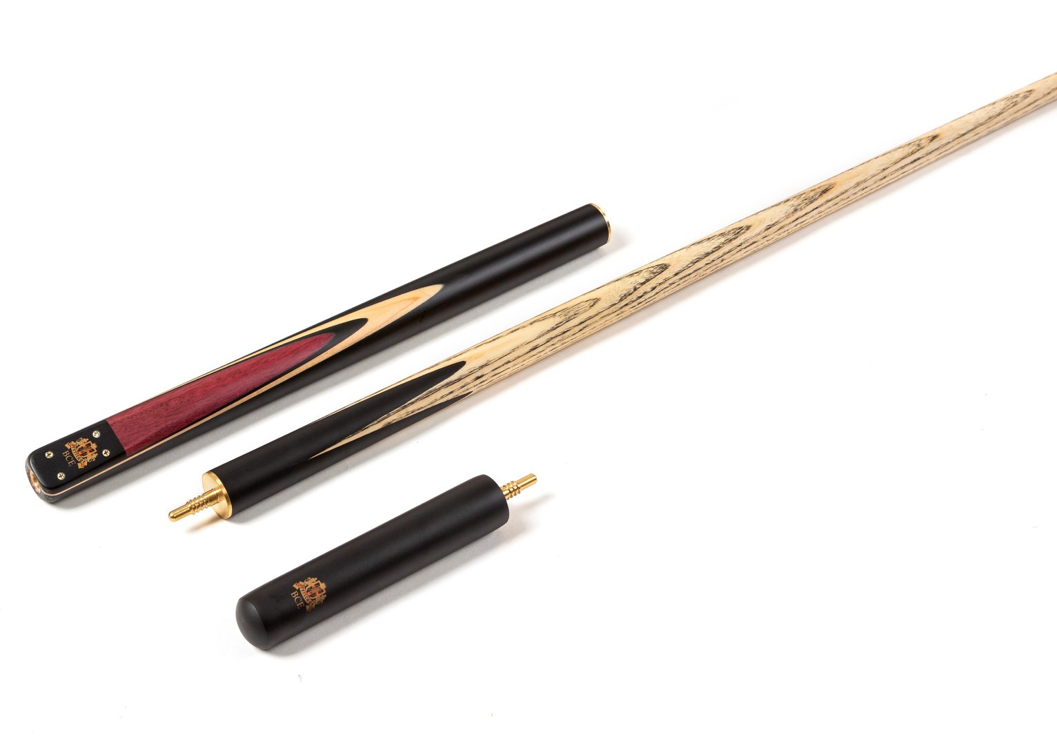 BCE Heritage 3/4 Cut 3 Piece Extendable Snooker Cue