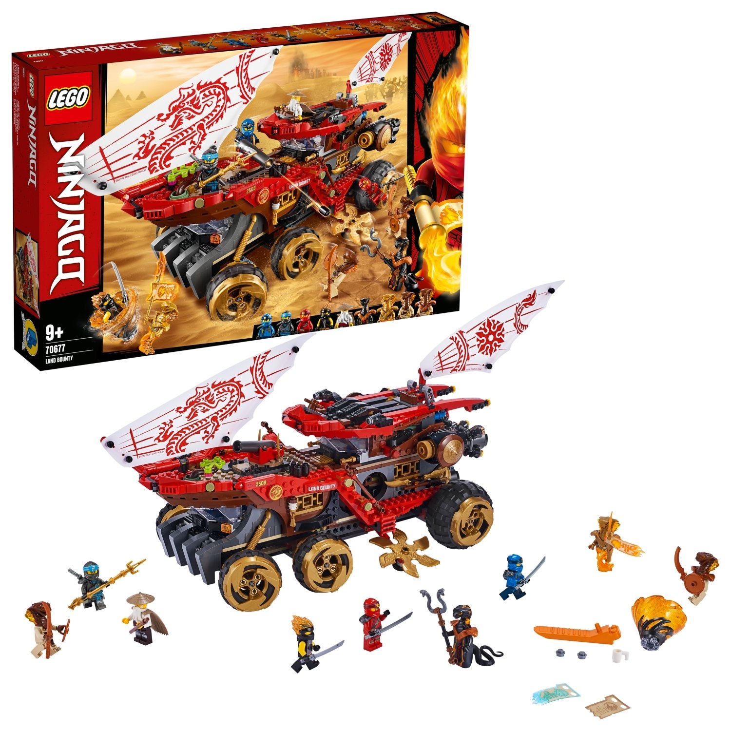 Buy LEGO Ninjago Land Bounty Playset 