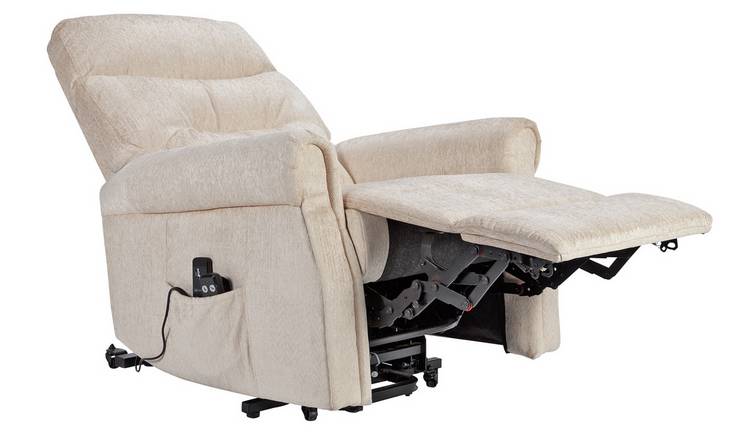 Argos Home Clarke Fabric Rise & Recline Chair - Ivory