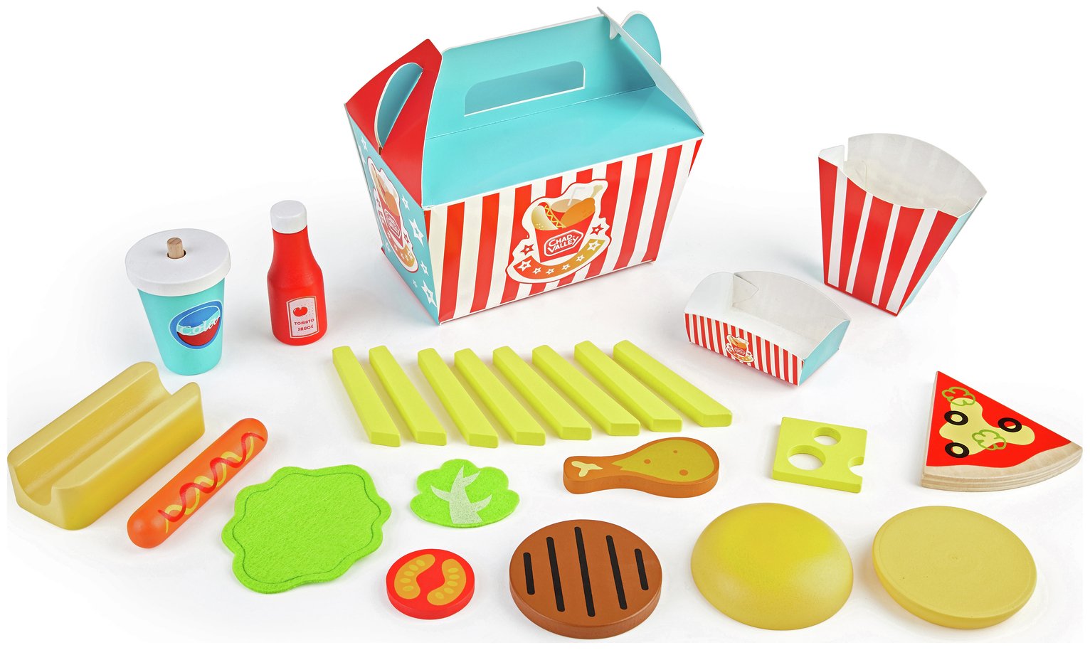 Chad Valley Wooden Burger Gift Set review